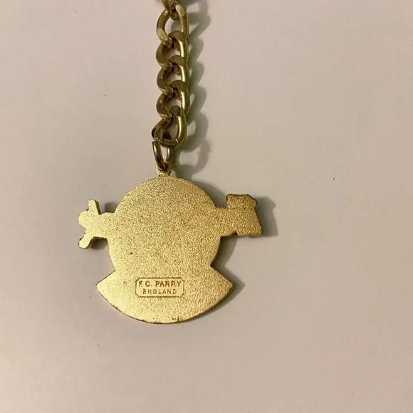 Hard Rock Cafe London Classic Logo Keyring Keychain Charm  FC Parry England - Picture 5 of 8